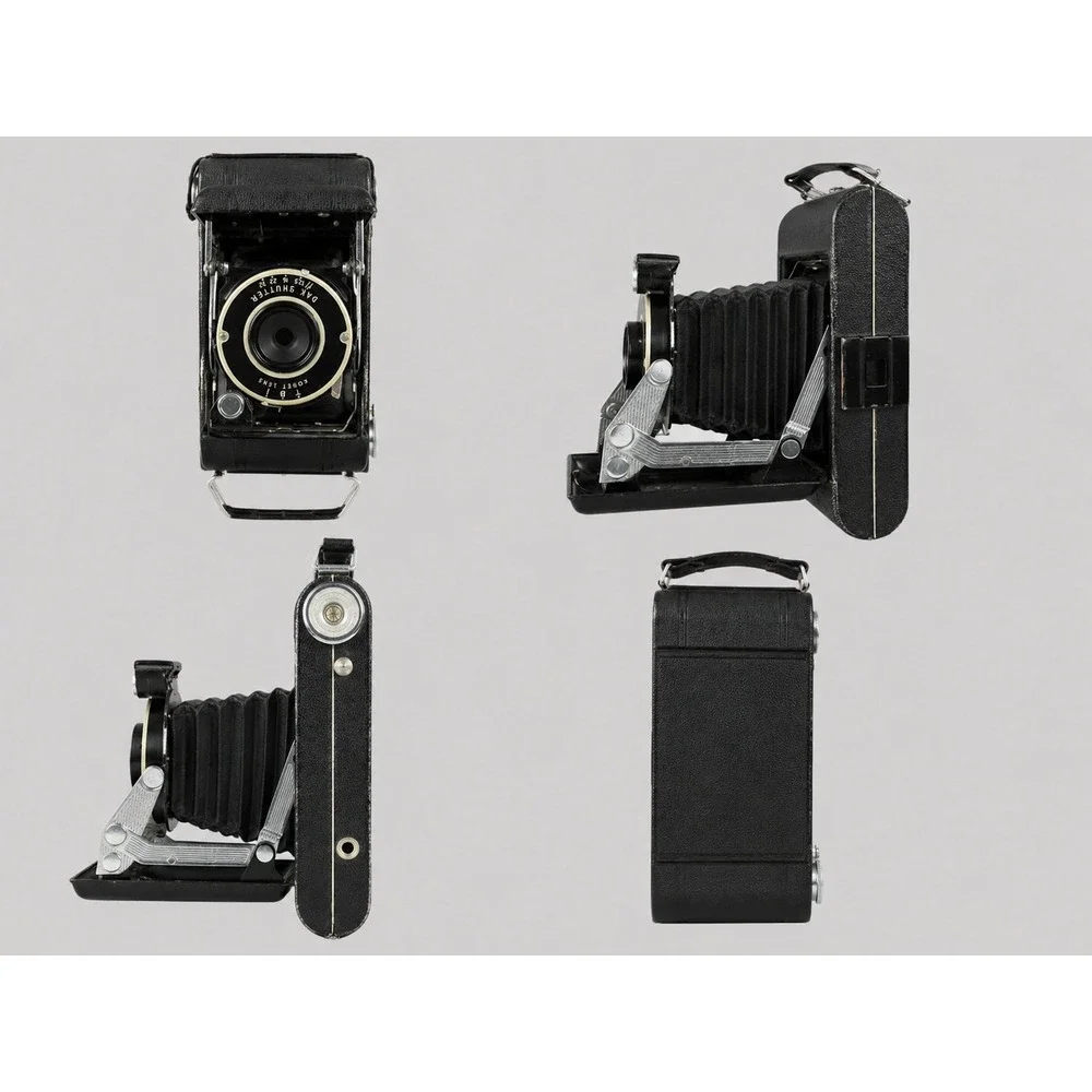 Vintage Kodak Vigilant Junior Six-20 Folding Camera Kodet Lens Dak Shutter USA
